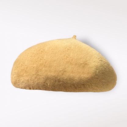 Faux Fur Wool Hats - Classic French Beret